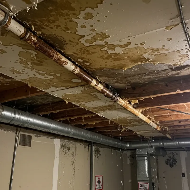 Ceiling Water Damage Repair in Waterbury, VT